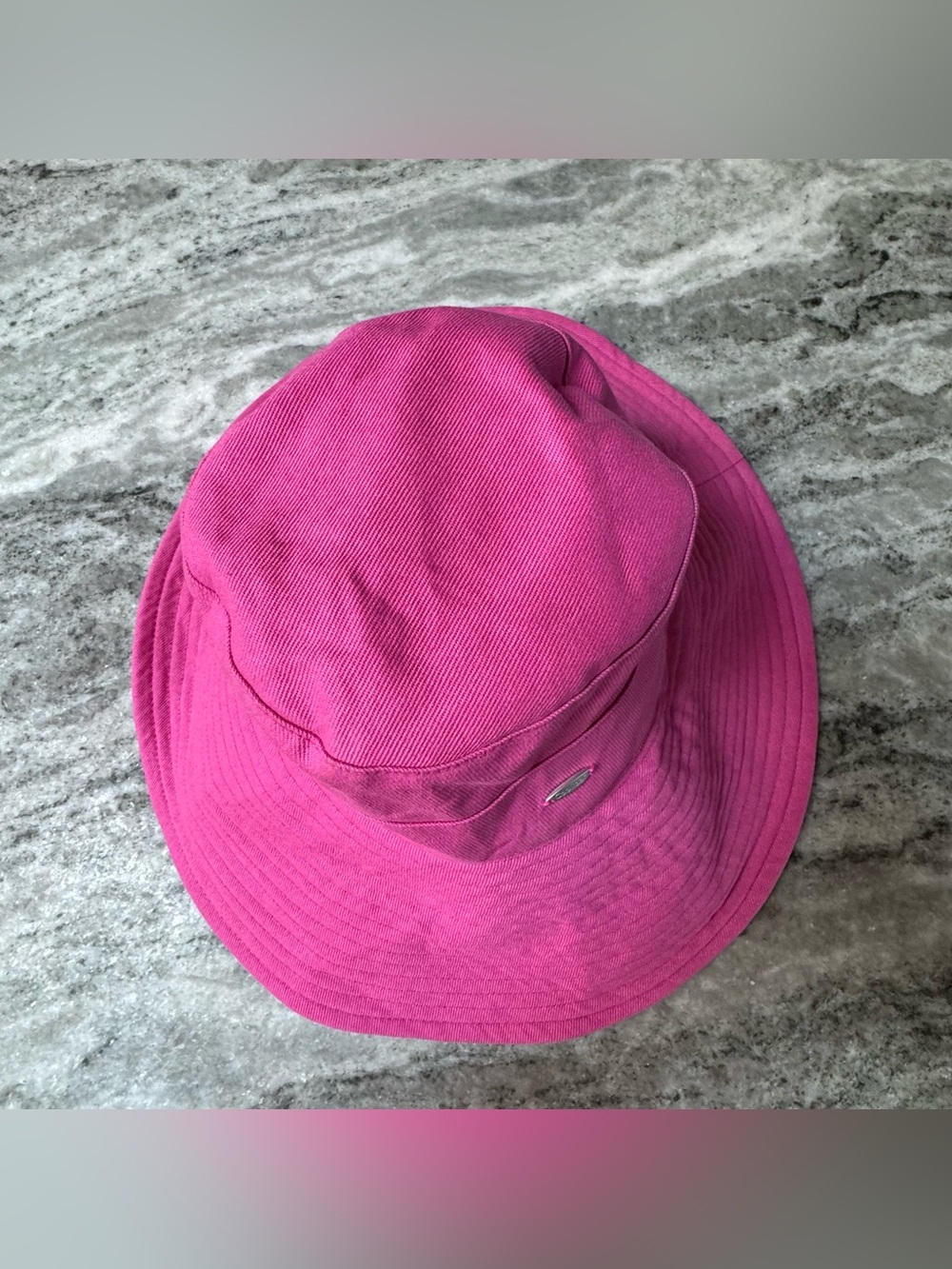 Coolibar Brittany Beach Hat Pink Fuchsia Wide Brim UPF 50+ Sun Protection OneSz - Picture 5 of 9
